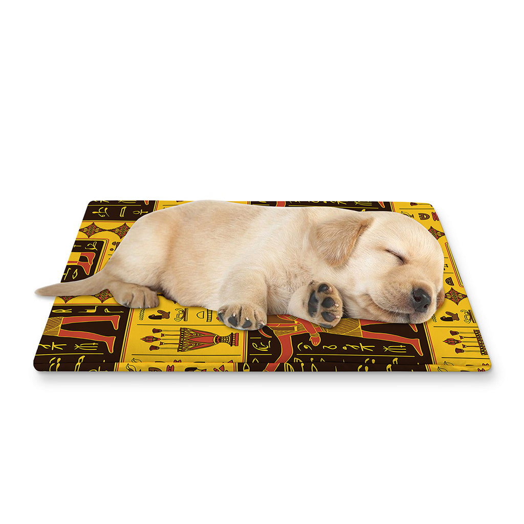 Ancient Egypt Pattern Print Pet Cooling Mat Cover