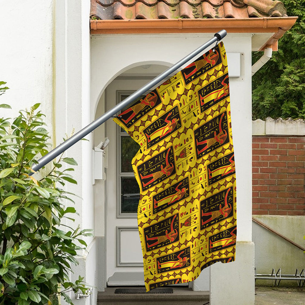 Ancient Egypt Pattern Print Polyester Flag