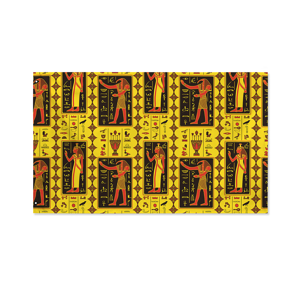 Ancient Egypt Pattern Print Polyester Flag