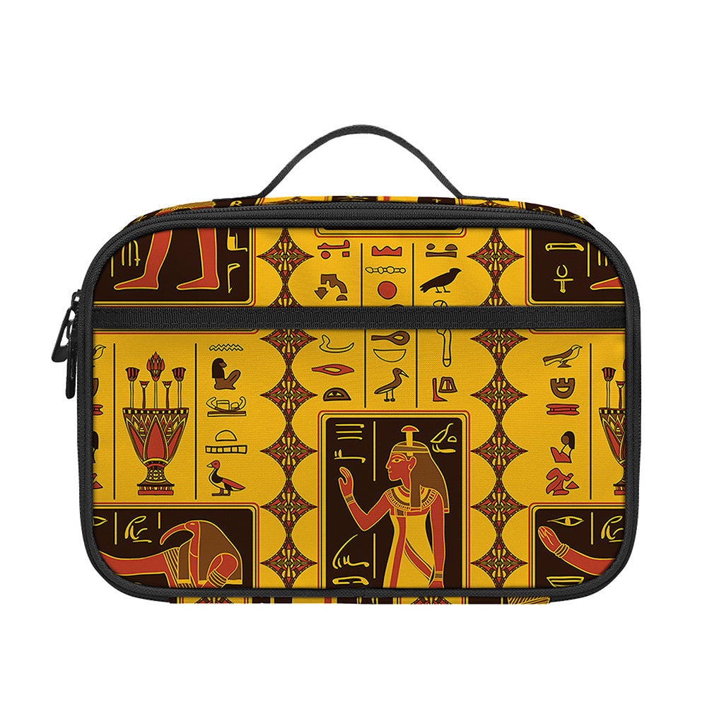 Ancient Egypt Pattern Print Portable Lunch Bag