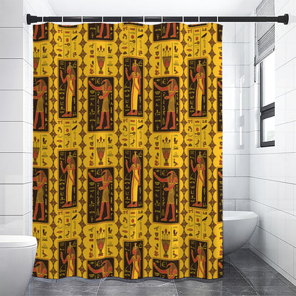 Ancient Egypt Pattern Print Premium Shower Curtain
