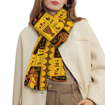 Ancient Egypt Pattern Print Scarf