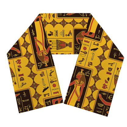 Ancient Egypt Pattern Print Scarf