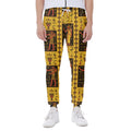 Ancient Egypt Pattern Print Joggers