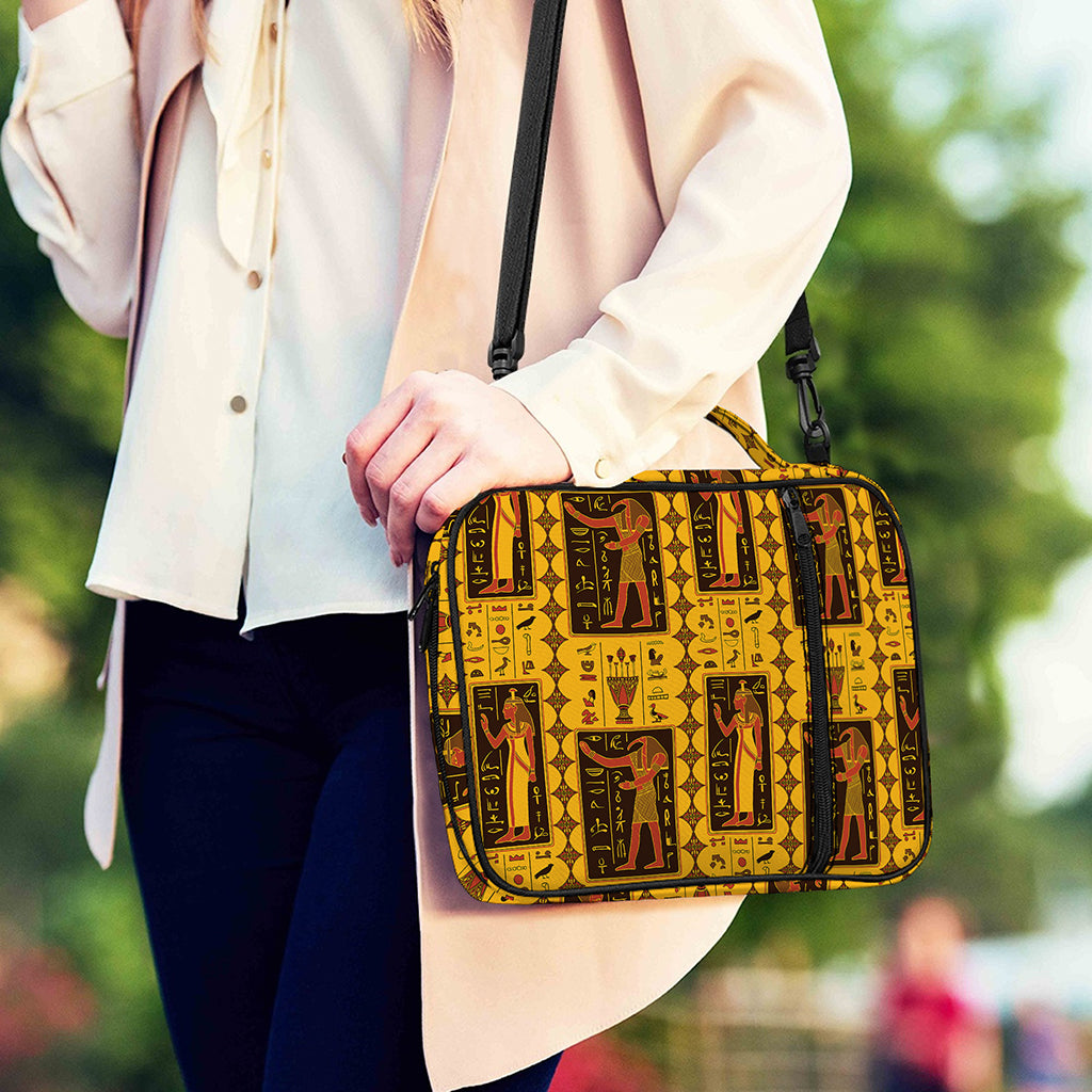 Ancient Egypt Pattern Print Shoulder Strap Bible Bag