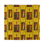 Ancient Egypt Pattern Print Silk Bandana