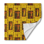 Ancient Egypt Pattern Print Silk Bandana