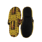 Ancient Egypt Pattern Print Slippers