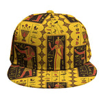 Ancient Egypt Pattern Print Snapback Cap
