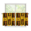 Ancient Egypt Pattern Print Tier Curtains
