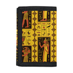 Ancient Egypt Pattern Print Trifold Wallet