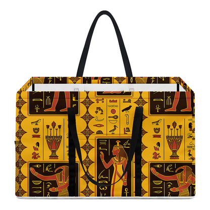 Ancient Egypt Pattern Print Utility Tote Bag