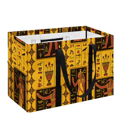 Ancient Egypt Pattern Print Utility Tote Bag