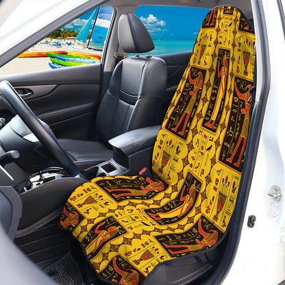 Ancient Egypt Pattern Print Waterproof Car Seat Cover