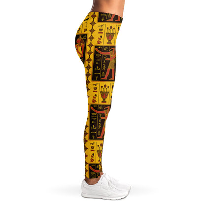 Ancient Egypt Pattern Print Women's Leggings