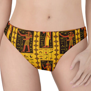 Ancient Egypt Pattern Print Women's Thong