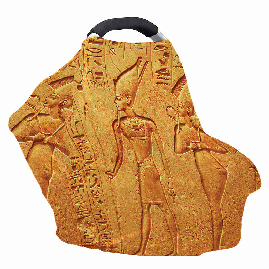 Ancient Egyptian Gods Print Baby Seat Cover