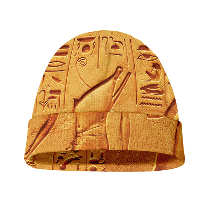 Ancient Egyptian Gods Print Beanie