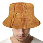 Ancient Egyptian Gods Print Bucket Hat