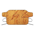 Ancient Egyptian Gods Print Car Windshield Snow Cover