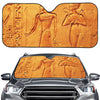 Ancient Egyptian Gods Print Car Windshield Sun Shade