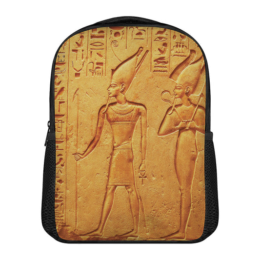 Ancient Egyptian Gods Print Casual Backpack