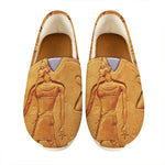 Ancient Egyptian Gods Print Casual Shoes