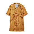 Ancient Egyptian Gods Print Cotton Hawaiian Shirt