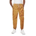 Ancient Egyptian Gods Print Cotton Sweatpants