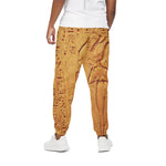 Ancient Egyptian Gods Print Cotton Pants