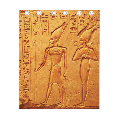 Ancient Egyptian Gods Print Curtain