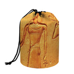 Ancient Egyptian Gods Print Drawstring Makeup Bag