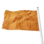 Ancient Egyptian Gods Print Flag