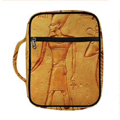 Ancient Egyptian Gods Print Front Pocket Bible Bag