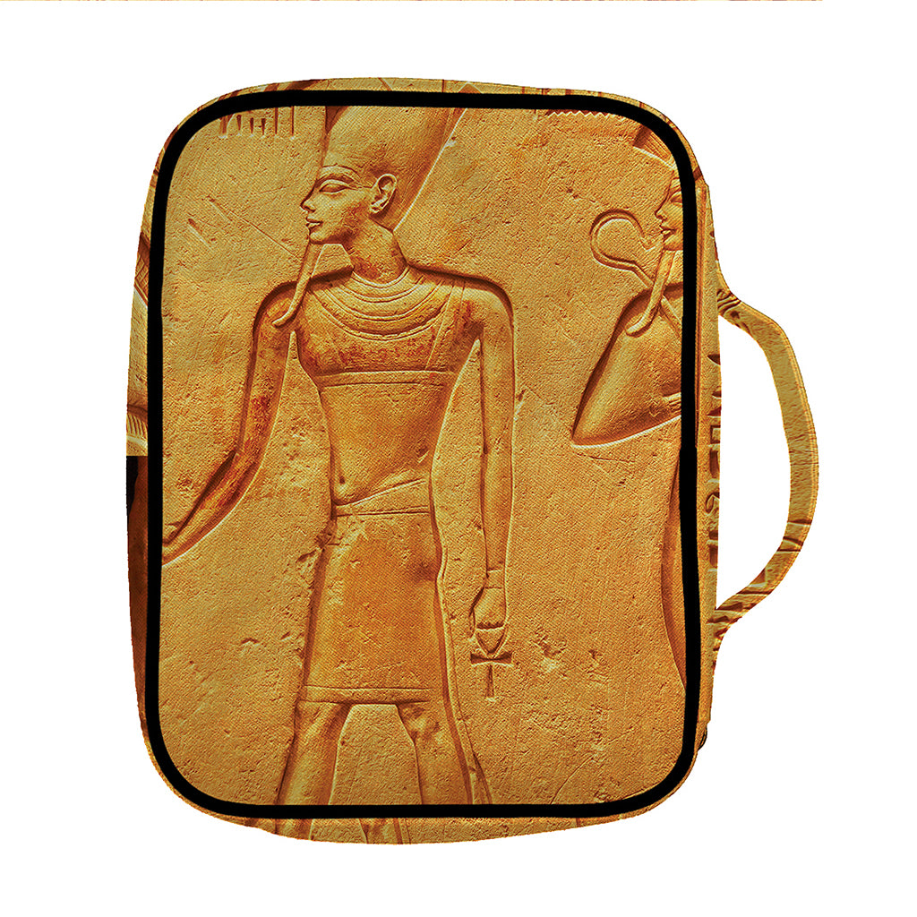 Ancient Egyptian Gods Print Front Pocket Bible Bag