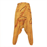 Ancient Egyptian Gods Print Hammer Pants