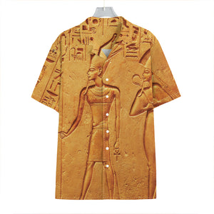 Ancient Egyptian Gods Print Hawaiian Shirt