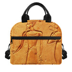 Ancient Egyptian Gods Print Insulated Lunch Bag