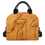 Ancient Egyptian Gods Print Insulated Lunch Bag