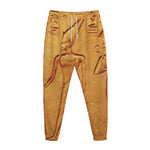 Ancient Egyptian Gods Print Jogger Pants
