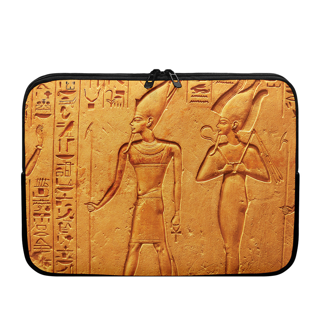 Ancient Egyptian Gods Print Laptop Sleeve
