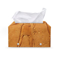 Ancient Egyptian Gods Print Leather Tissue Box Cover