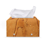 Ancient Egyptian Gods Print Leather Tissue Box Cover