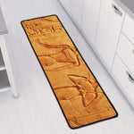 Ancient Egyptian Gods Print Long Kitchen Mat