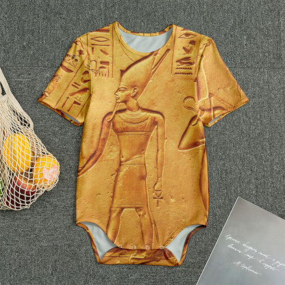 Ancient Egyptian Gods Print Men's Bodysuit