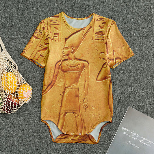 Ancient Egyptian Gods Print Men's Bodysuit