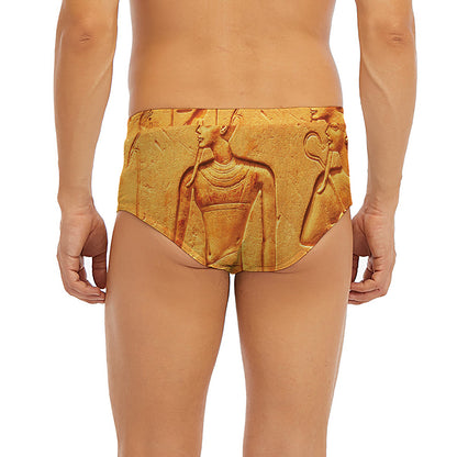 Ancient Egyptian Gods Print Men's Briefs
