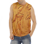 Ancient Egyptian Gods Print Men's Fitness Tank Top