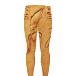 Ancient Egyptian Gods Print Men's leggings