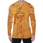 Ancient Egyptian Gods Print Men's Long Sleeve T-Shirt